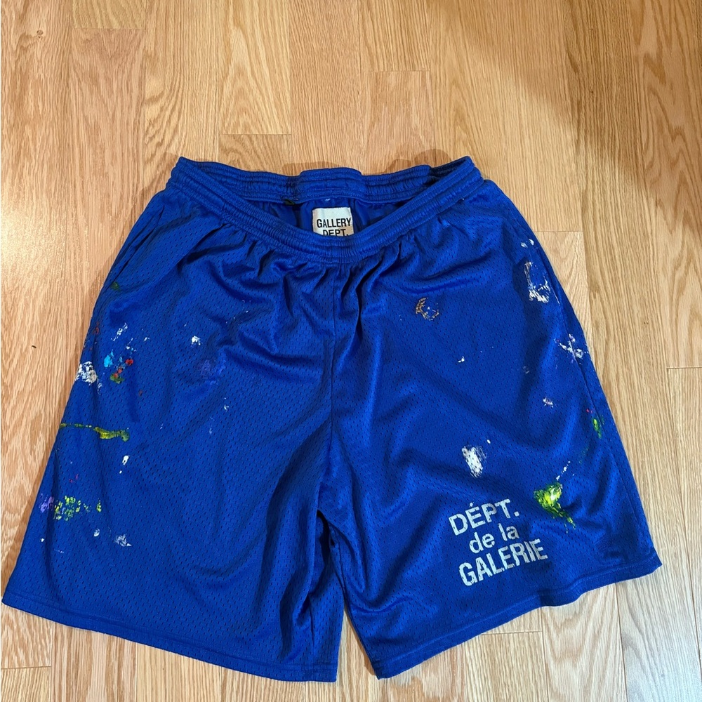 Gallery Dept Vibrant Blue Athletic Shorts